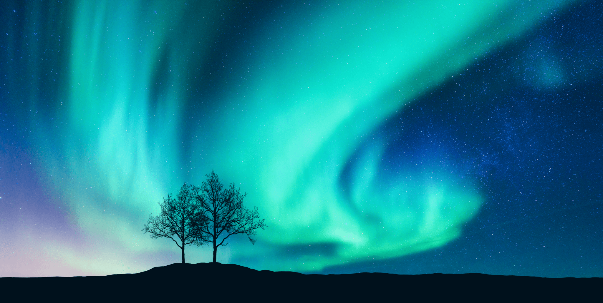 Aurora background